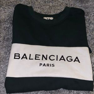 Balenciaga cropped t shirt